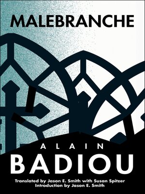 cover image of Malebranche